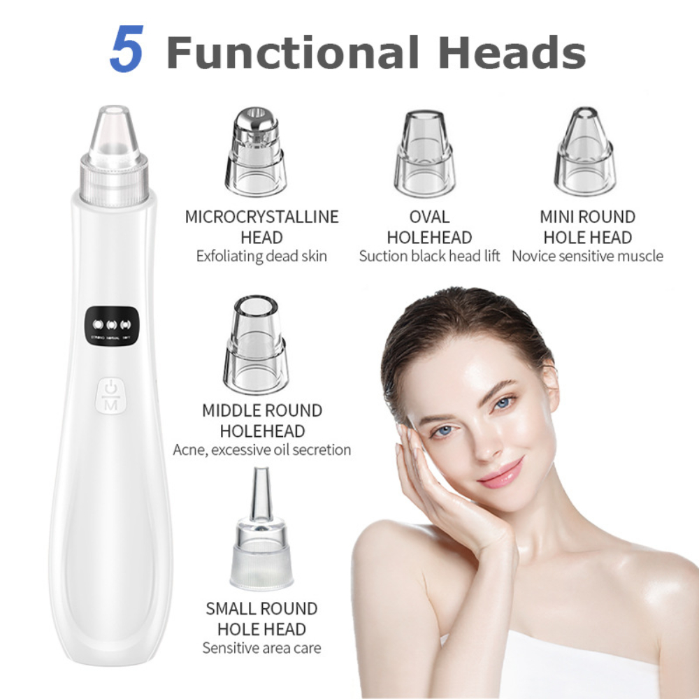 Pore Vacuum - Elektrikli Siyah Nokta Çıkarıcı 3 Emme