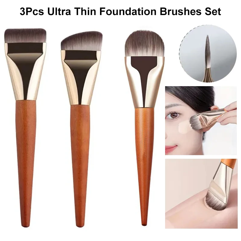 Beauty Queen Makeup - 1/2/3 adet Ultra Ince Profesyonel Fondöten