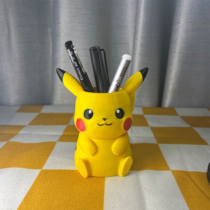 Beauty Makeup Fashion - Pokémon kalemlik şeklinde saklama kutusu, sevimli