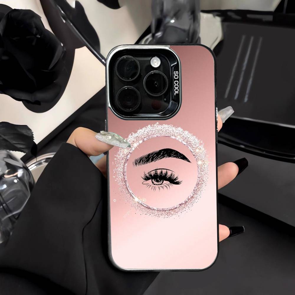 Makeup Is Beauty Quotes - Güzellik Makyaj Kirpik ve Kaş Desenli
