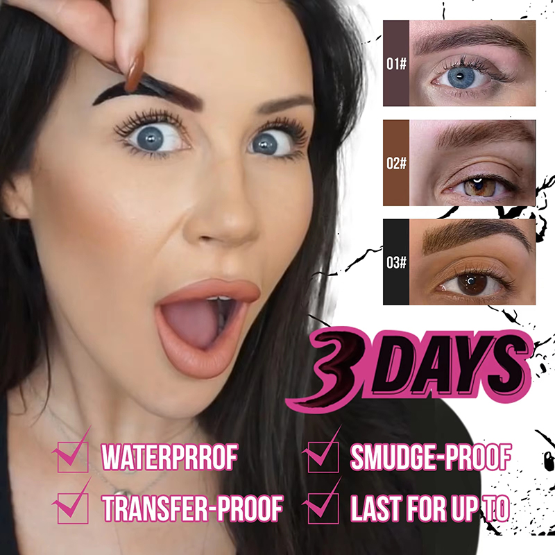 Bb Cream Tinted - Yırtılma kaş jeli makyaj yarı kalıcı