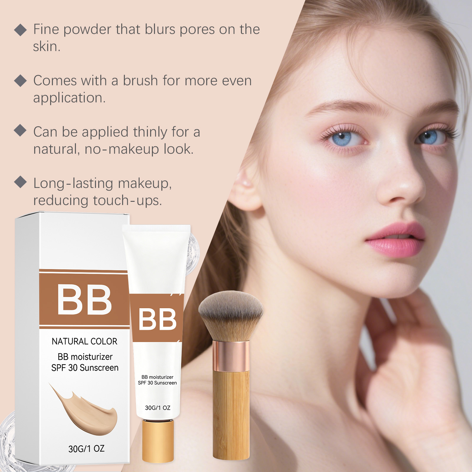 SPF 30 Renkli Nemlendirici BB  - Beauty Queen Makeup incelemesi ve fiyatı