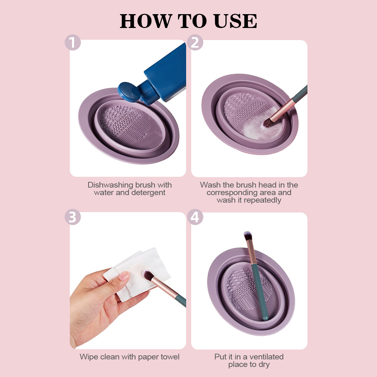 Silikon Makyaj Fırçası Temizle - Beauty Makeup Korean incelemesi ve fiyatı