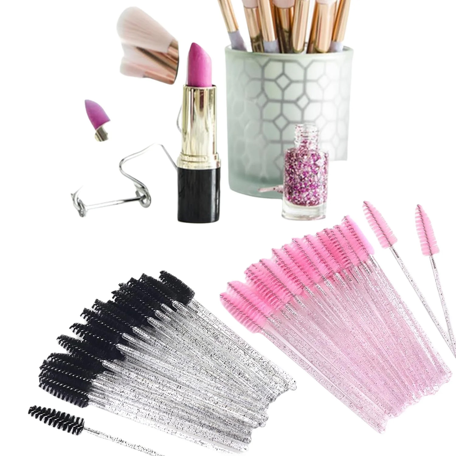 500 adet Kirpik Fırçaları Değn - Makeup Brush Set incelemesi ve fiyatı