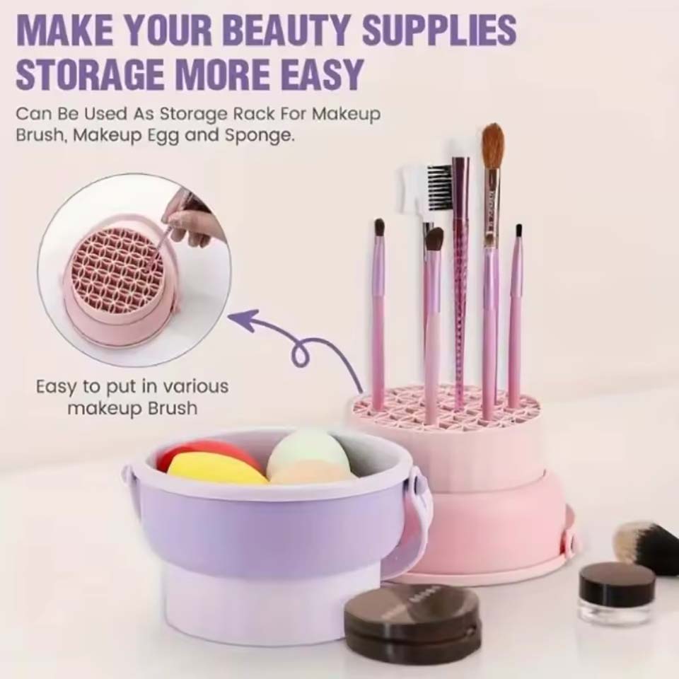 Makyaj Fırçası Temizleme Kabı  - Makeup Brush Set incelemesi ve fiyatı