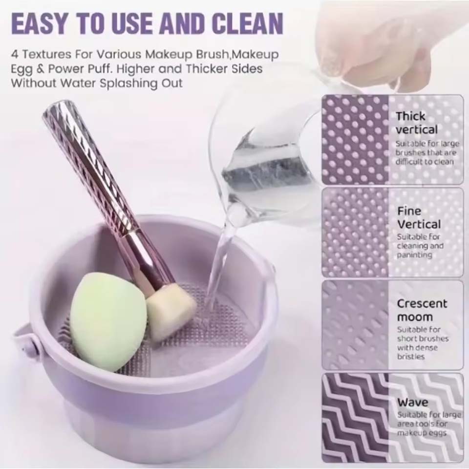 Makyaj Fırçası Temizleme Kabı  - Makeup Brush Set incelemesi ve fiyatı