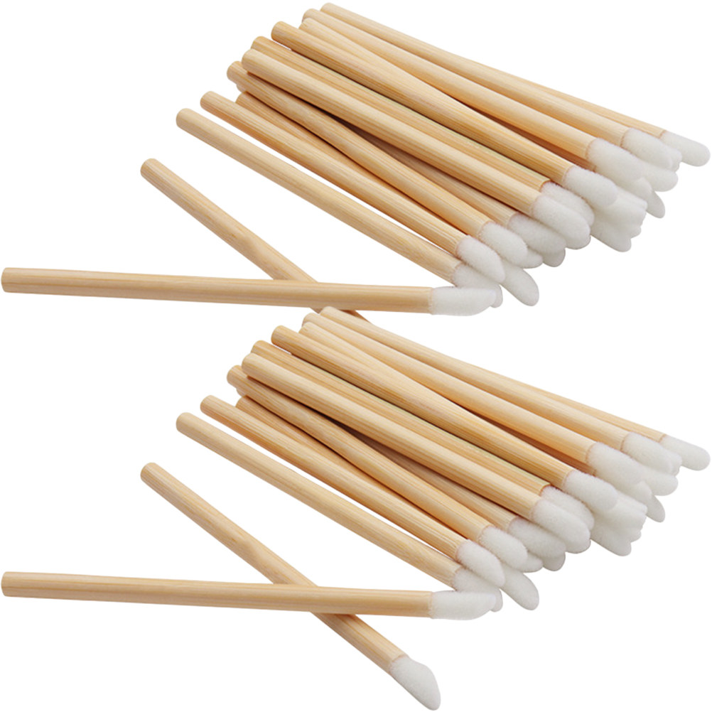 100 Adet Ahşap Ruj Aplikatörü  - Makeup Brush Set incelemesi ve fiyatı