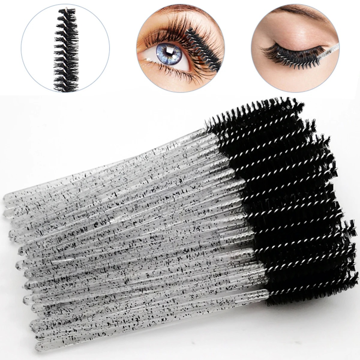Toptan 100 ADET Maskara Spooli - Makeup Brush Set incelemesi ve fiyatı
